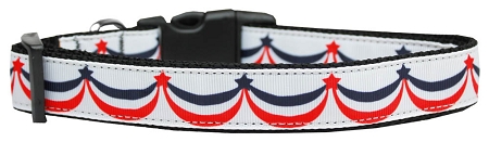 American Swag Nylon Dog Collar XS